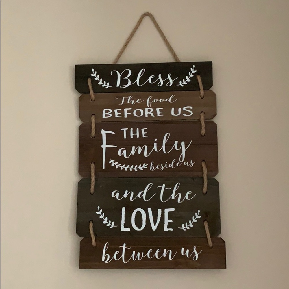 Decorative Wooden Sign